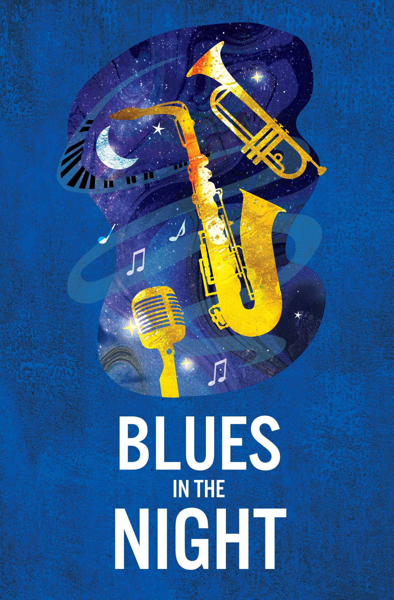 Blues in the Night show graphic. Links to study guide when available.