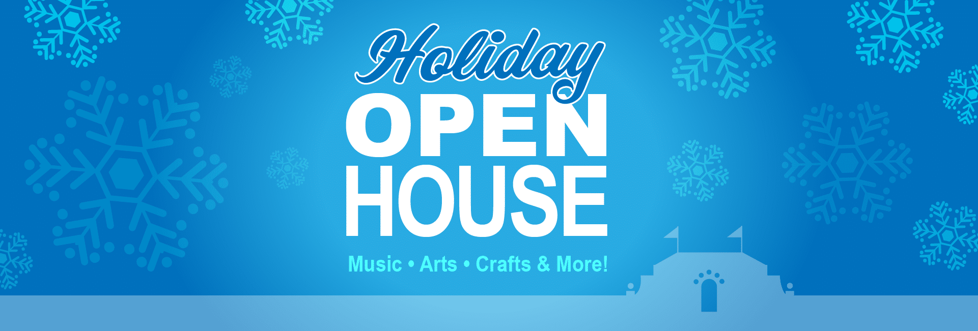 Holiday Open House event graphic
